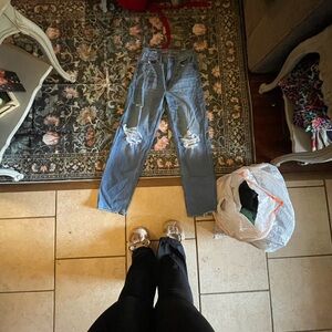 American Eagle Outfitters Blue Boyfriend Jeans